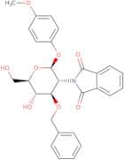 4-Methoxyphenyl 3-O-benzyl-2-deoxy-2-phthalimido-b-D-glucopyranoside