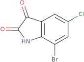 7-Bromo-5-chloroindoline-2,3-dione