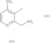 (3-Fluoro-4-methylpyridin-2-yl)methanamine dihydrochloride