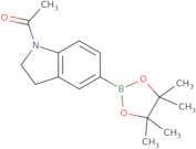1-[5-(Tetramethyl-1,3,2-dioxaborolan-2-yl)-2,3-dihydro-1H-indol-1-yl]ethan-1-one