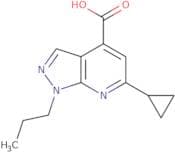 6-Cyclopropyl-1-propyl-1H-pyrazolo[3,4-b]pyridine-4-carboxylic acid
