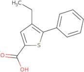 4-Ethyl-5-phenylthiophene-2-carboxylic acid