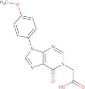 2-[9-(4-Methoxyphenyl)-6-oxo-6,9-dihydro-1H-purin-1-yl]acetic acid