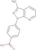 4-{3-Methyl-1H-pyrazolo[3,4-b]pyridin-1-yl}benzoic acid