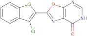 2-(3-Chloro-1-benzothiophen-2-yl)-6H,7H-[1,3]oxazolo[5,4-d]pyrimidin-7-one