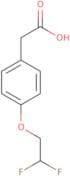2-[4-(2,2-Difluoroethoxy)phenyl]acetic acid