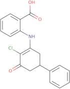 2-((2-chloro-3-oxo-5-phenylcyclohex-1-enyl)amino)benzoic acid