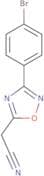 2-[3-(4-Bromophenyl)-1,2,4-oxadiazol-5-yl]acetonitrile