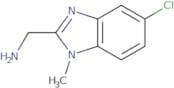 (5-Chloro-1-methyl-1H-1,3-benzodiazol-2-yl)methanamine