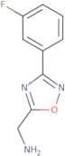 [3-(3-Fluorophenyl)-1,2,4-oxadiazol-5-yl]methanamine