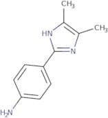 4-(4,5-Dimethyl-1H-imidazol-2-yl)aniline
