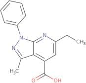 6-Ethyl-3-methyl-1-phenyl-1H-pyrazolo[3,4-b]pyridine-4-carboxylic acid