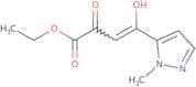 Ethyl 2-hydroxy-4-(1-methyl-1H-pyrazol-5-yl)-4-oxobut-2-enoate