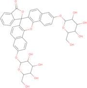 Naphthofluorescein di-O-(b-D-galactopyranoside)