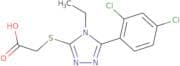 2-{[5-(2,4-Dichlorophenyl)-4-ethyl-4H-1,2,4-triazol-3-yl]sulfanyl}acetic acid