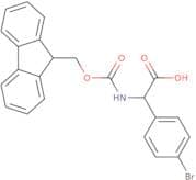 2-(4-Bromophenyl)-2-({[(9H-fluoren-9-yl)methoxy]carbonyl}amino)acetic acid