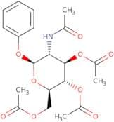 Phenyl 2-acetamido-3,4,6-tri-O-acetyl-2-deoxy-β-D-glucopyranoside
