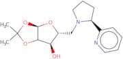 5-(S-2-Pyridin-3-yl-pyrrolidine)-1-yl-5-deoxy-1,2-isopropylidene-a-D-xylofuranose