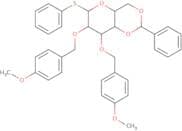 Phenyl 4,6-O-benzylidene-2,3-di-O-(4-methoxybenzyl)-a-D-thiomannopyranoside