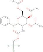 Phenyl 3,4,6-Tri-O-acetyl-2-deoxy-1-thio-2-(2,2,2-trichloroethoxyformamido)-b-D-glucopyranoside