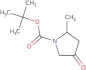 1-Boc-2-methyl-4-oxopyrrolidine