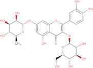 Quercetin 3-O-glucoside-7-O-rhamnoside