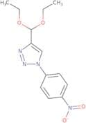 4-(Diethoxymethyl)-1-(4-nitrophenyl)-1H-1,2,3-triazole