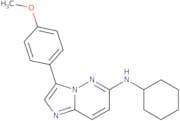 N-Cyclohexyl-3-(4-methoxyphenyl)imidazo[1,2-b]pyridazin-6-amine