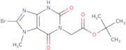 tert-Butyl 2-(8-bromo-7-methyl-2,6-dioxo-2,3,6,7-tetrahydro-1H-purin-1-yl)acetate