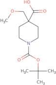 1-[(tert-Butoxy)carbonyl]-4-(methoxymethyl)piperidine-4-carboxylic acid