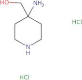 (4-Aminopiperidin-4-yl)methanol dihydrochloride