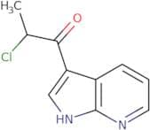 2-Chloro-1-{1H-pyrrolo[2,3-b]pyridin-3-yl}propan-1-one