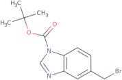 tert-Butyl 5-(bromomethyl)-1H-benzo[D]imidazole-1-carboxylate