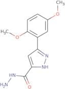 3-(2,5-Dimethoxyphenyl)-1H-pyrazole-5-carbohydrazide