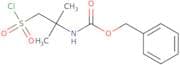 Benzyl N-[1-(chlorosulfonyl)-2-methylpropan-2-yl]carbamate