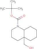 rac-tert-Butyl (4aR,8aR)-4a-(hydroxymethyl)-decahydroquinoline-1-carboxylate