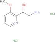 (1S)-2-Amino-1-(3-methoxypyridin-2-yl)ethan-1-ol dihydrochloride