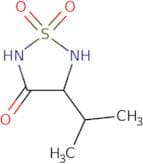 (4R)-4-(Propan-2-yl)-1λ⁶,2,5-thiadiazolidine-1,1,3-trione