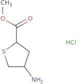 rac-Methyl (2R,4R)-4-aminothiolane-2-carboxylate hydrochloride