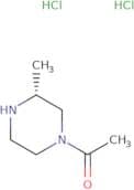 1-[(3R)-3-Methylpiperazin-1-yl]ethan-1-one dihydrochloride
