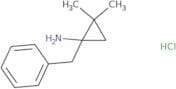 1-Benzyl-2,2-dimethylcyclopropan-1-amine hydrochloride