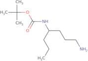 tert-Butyl N-(1-aminoheptan-4-yl)carbamate