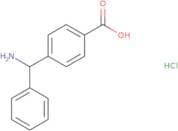 4-[Amino(phenyl)methyl]benzoic acid hydrochloride