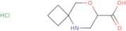 8-Oxa-5-azaspiro[3.5]nonane-7-carboxylic acid hydrochloride