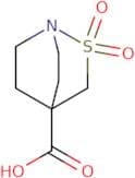 2,2-Dioxo-2λ⁶-thia-1-azabicyclo[2.2.2]octane-4-carboxylic acid