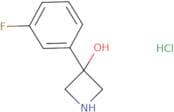 3-(3-Fluorophenyl)azetidin-3-ol hydrochloride