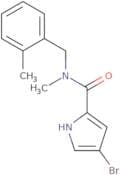 4-Bromo-N-methyl-N-[(2-methylphenyl)methyl]-1H-pyrrole-2-carboxamide