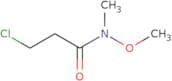 3-Chloro-N-methoxy-N-methylpropanamide
