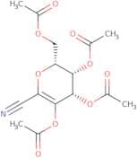 3,4,5,7-Tetra-O-acetyl-2,6-anhydro-D-lyxo-hept-2-enononitrile