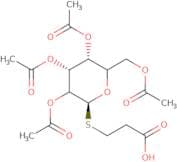 3-[(2,3,4,6-Tetra-O-acetyl-b-D-glucopyranosyl)thio]-propanoic acid
